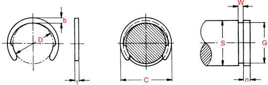 crescent rings N1800